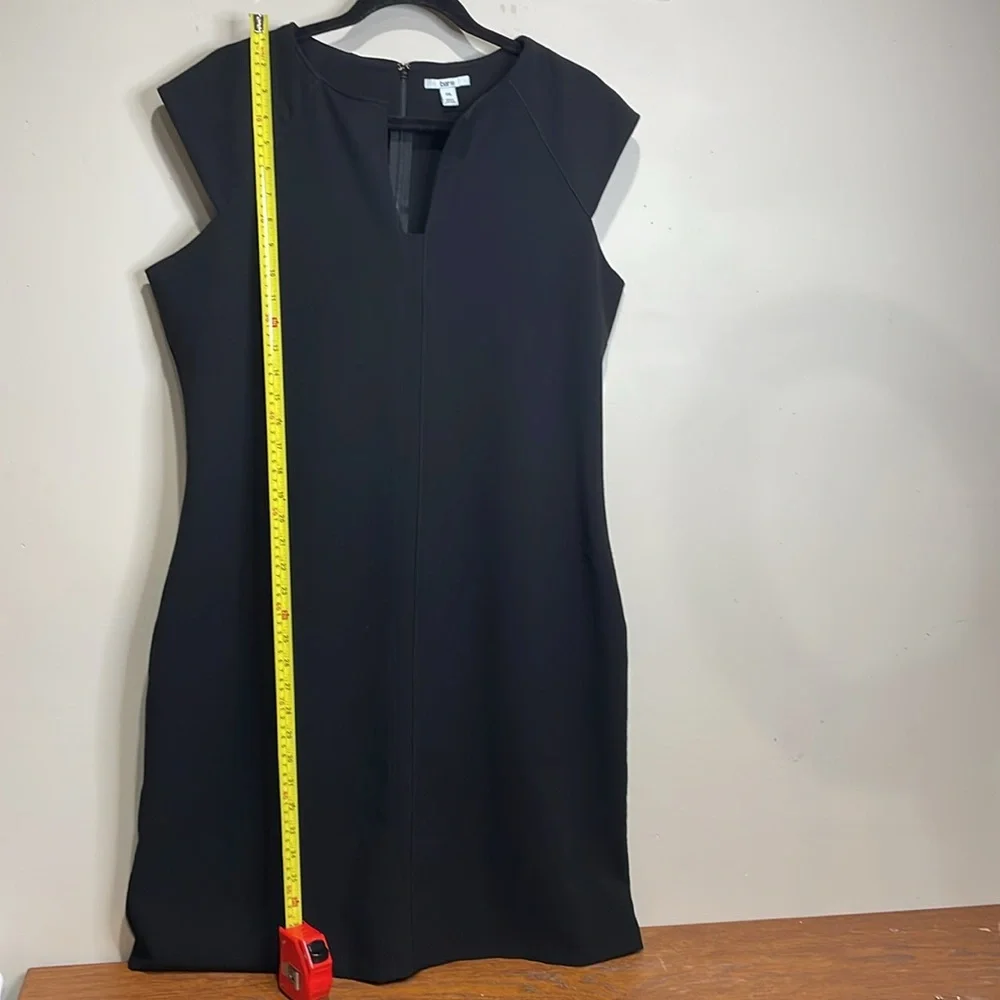 Size XXL BAR III SCUBA JET BLACK CAP SLEEVES - Picture 6 of 11